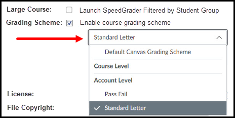 Standard Letter (Ellucian ILP)