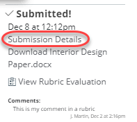 Submission Details Link