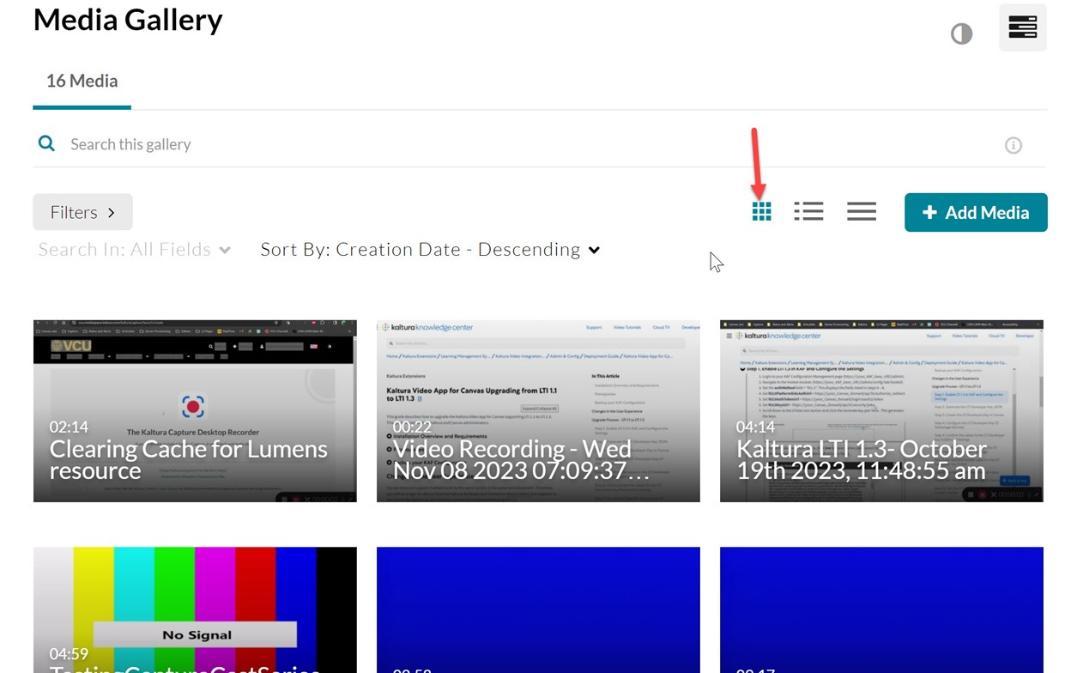 location of grid view function